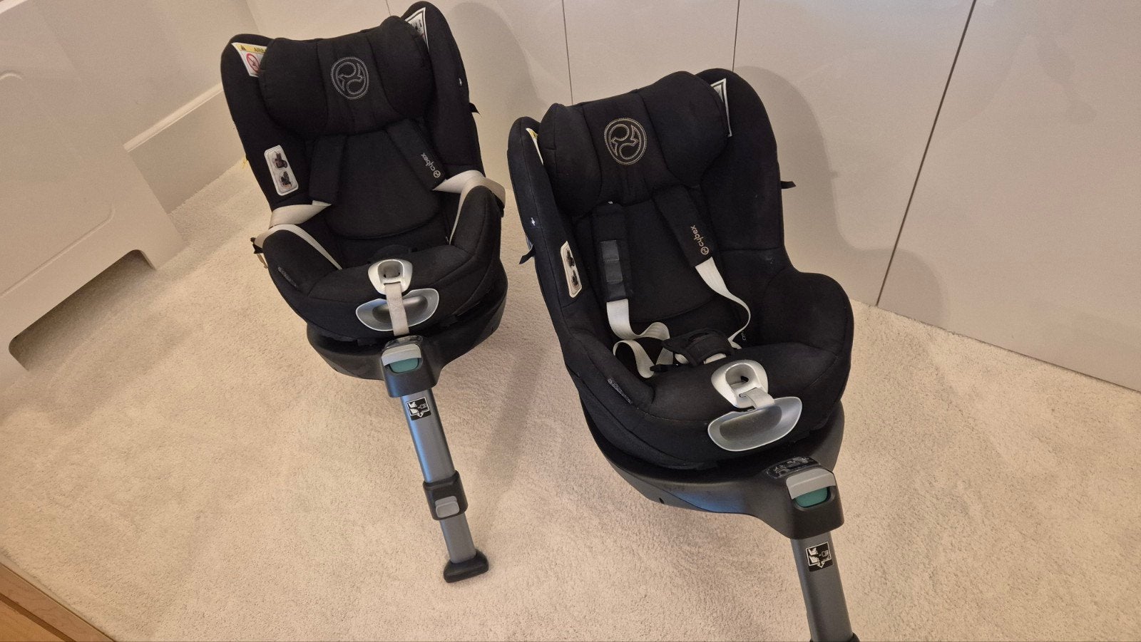 2x Cybex Sirona Z (360) I-size incl. Base Z, Kinderen en Baby's, Verstelbare rugleuning, Gebruikt, Isofix, Ophalen