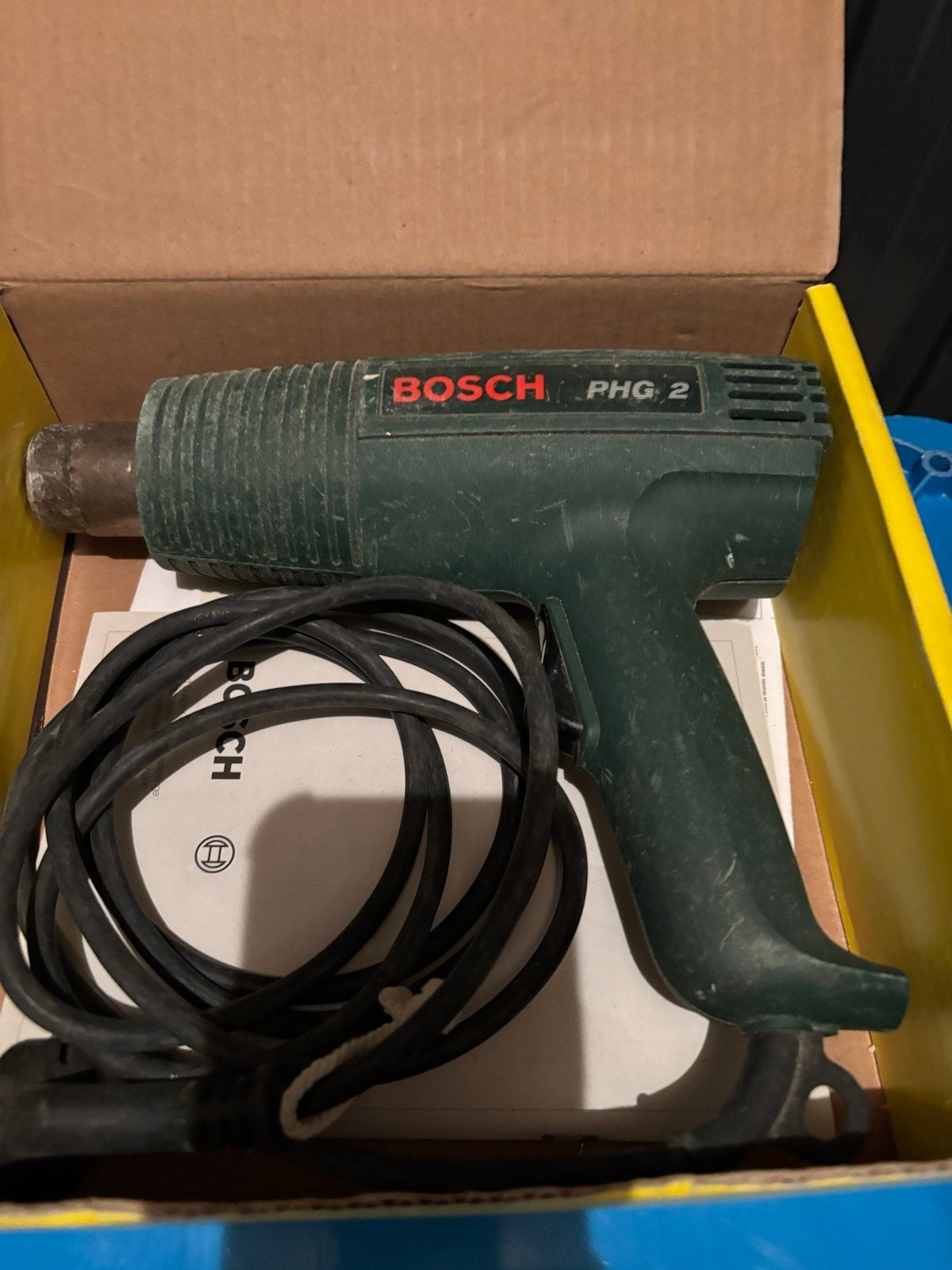 Bosch PHG 2 heteluchtpistool - Gebruikt maar werkt perfect, Ophalen, Gebruikt, Overige typen, Bosch