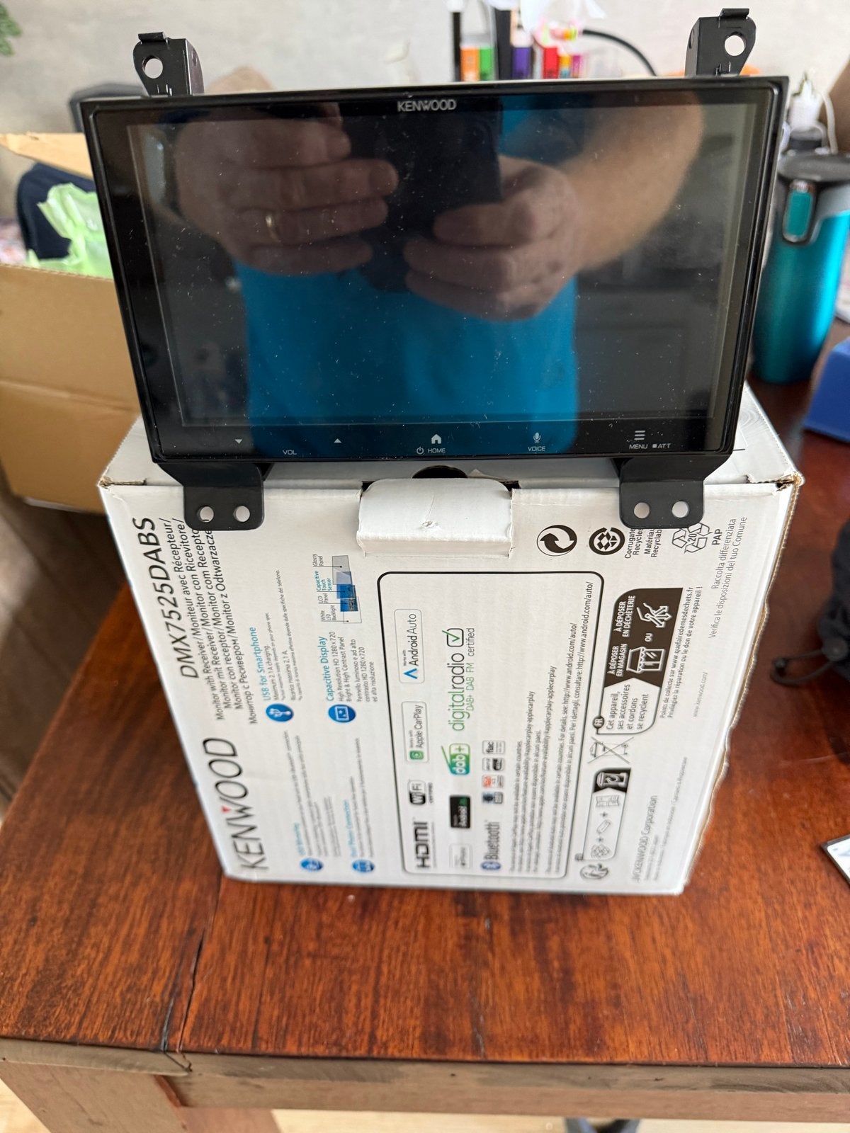 Kenwood DMX7525DABS Autoradio met Apple CarPlay/Android Auto, Ophalen of Verzenden, Zo goed als nieuw