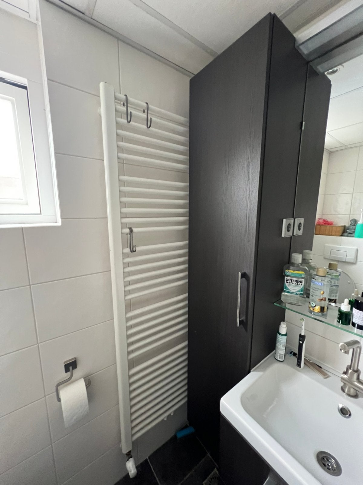 Badkamerwandmeubel 192cm H x 40cm B x 30cm D, Huis en Inrichting, Ophalen, (Half)hoge kast, Minder dan 50 cm, Gebruikt