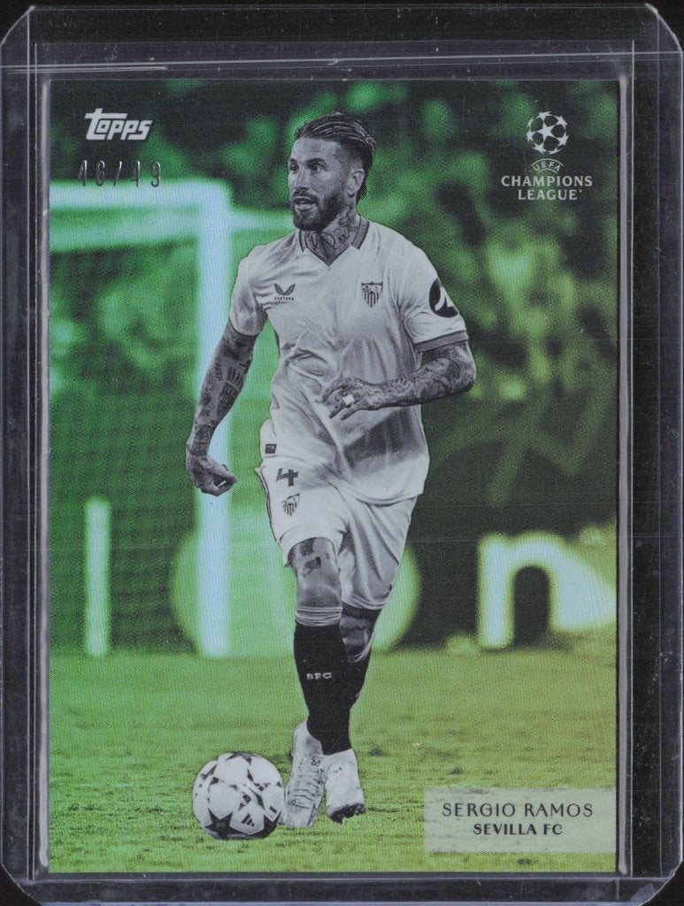 Sergio Ramos /49 Topps Simplicidad Sevilla, Ophalen of Verzenden, Nieuw, Plaatje