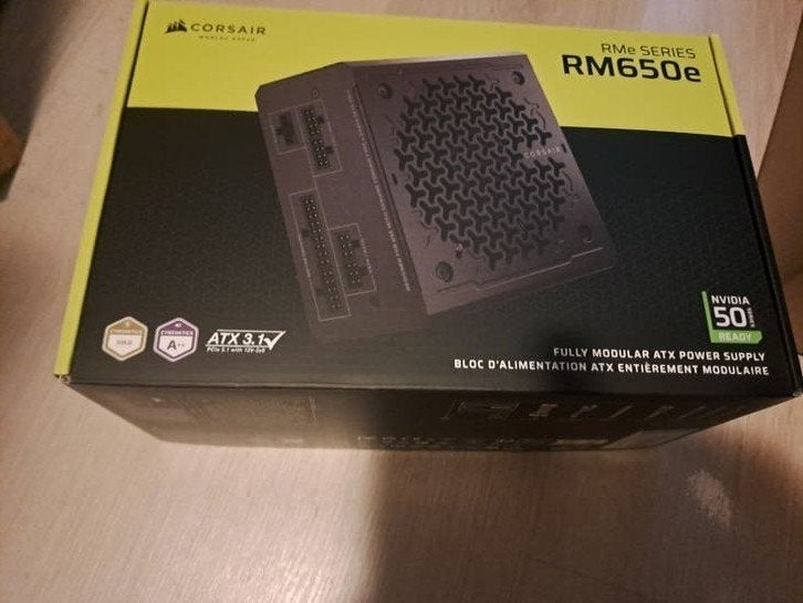 Corsair RM650e Computervoeding - Nieuw in doos, Ophalen of Verzenden