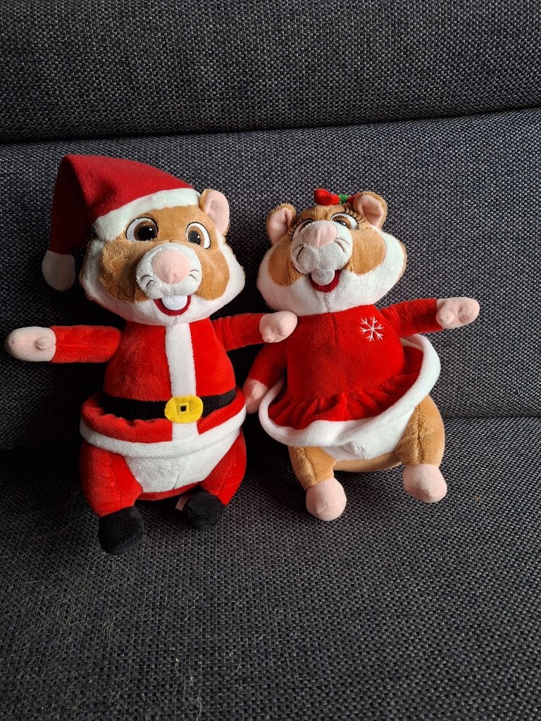 Kerst Hamsters Kerstman en Kerstvrouw - Nieuw!, Ophalen of Verzenden, Nieuw, Overige typen, Albert Heijn