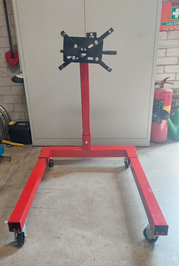 stevige motor montagesteun op wielen, Auto diversen, Autogereedschap, Nieuw, Ophalen