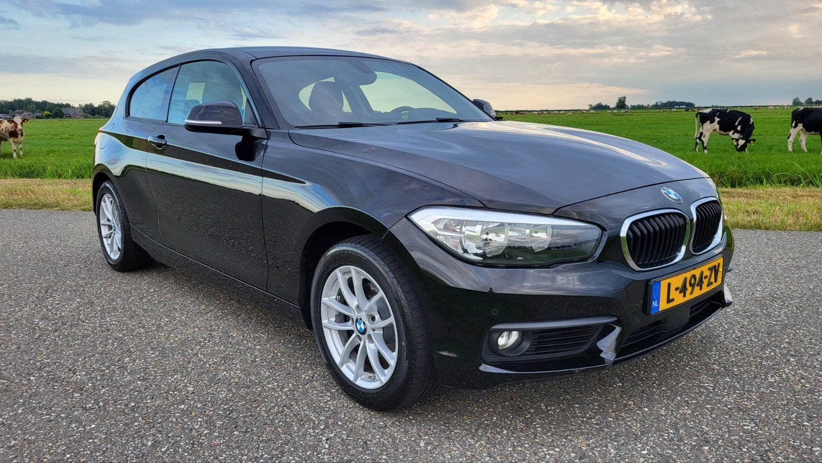 Hele Mooie BMW 1-Serie 118i 136pk Automaat 2018 Trekhaak, Auto's, BMW, Bedrijf, 1-Serie, ABS, Airbags, Airconditioning, Android Auto