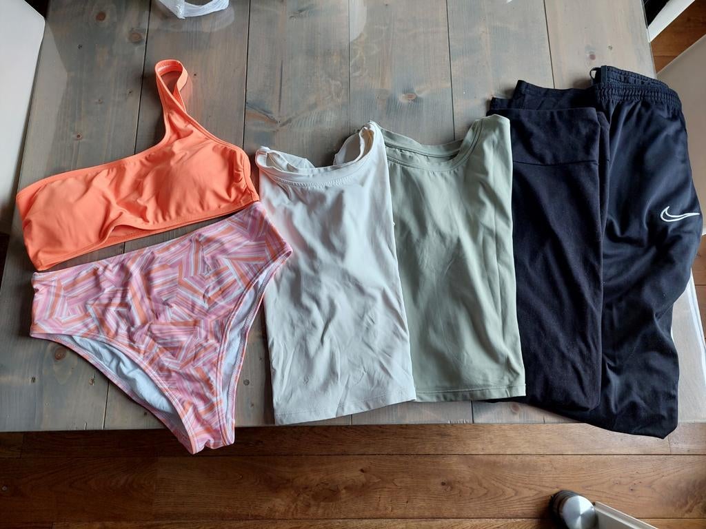 Sportkleding pakket maat M: H&M, Nike, Lascana, Maat 38/40 (M), H&M, Nike, Lascana, Overige kleuren, Ophalen of Verzenden