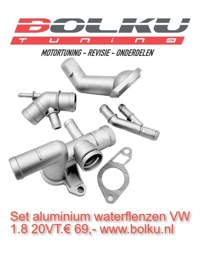 Set aluminium waterflenzen VAG 1.8 20VT, Ophalen of Verzenden