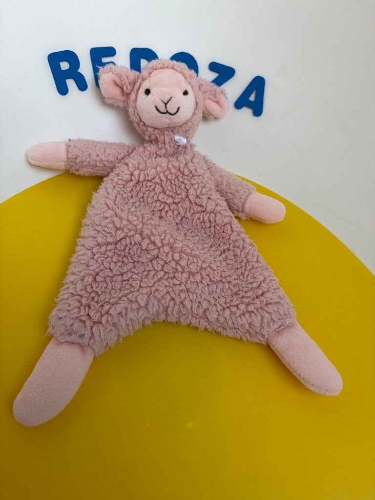 K4114 happy horse doekje schaap roze, Ophalen of Verzenden, Zo goed als nieuw, Overige typen