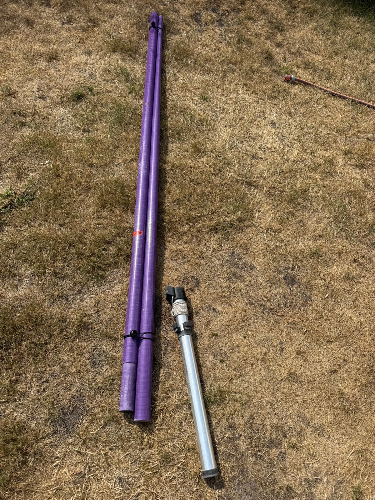 Mast en mast verlenger 465, Ophalen, Gebruikt, Mast, Met mastverlenger