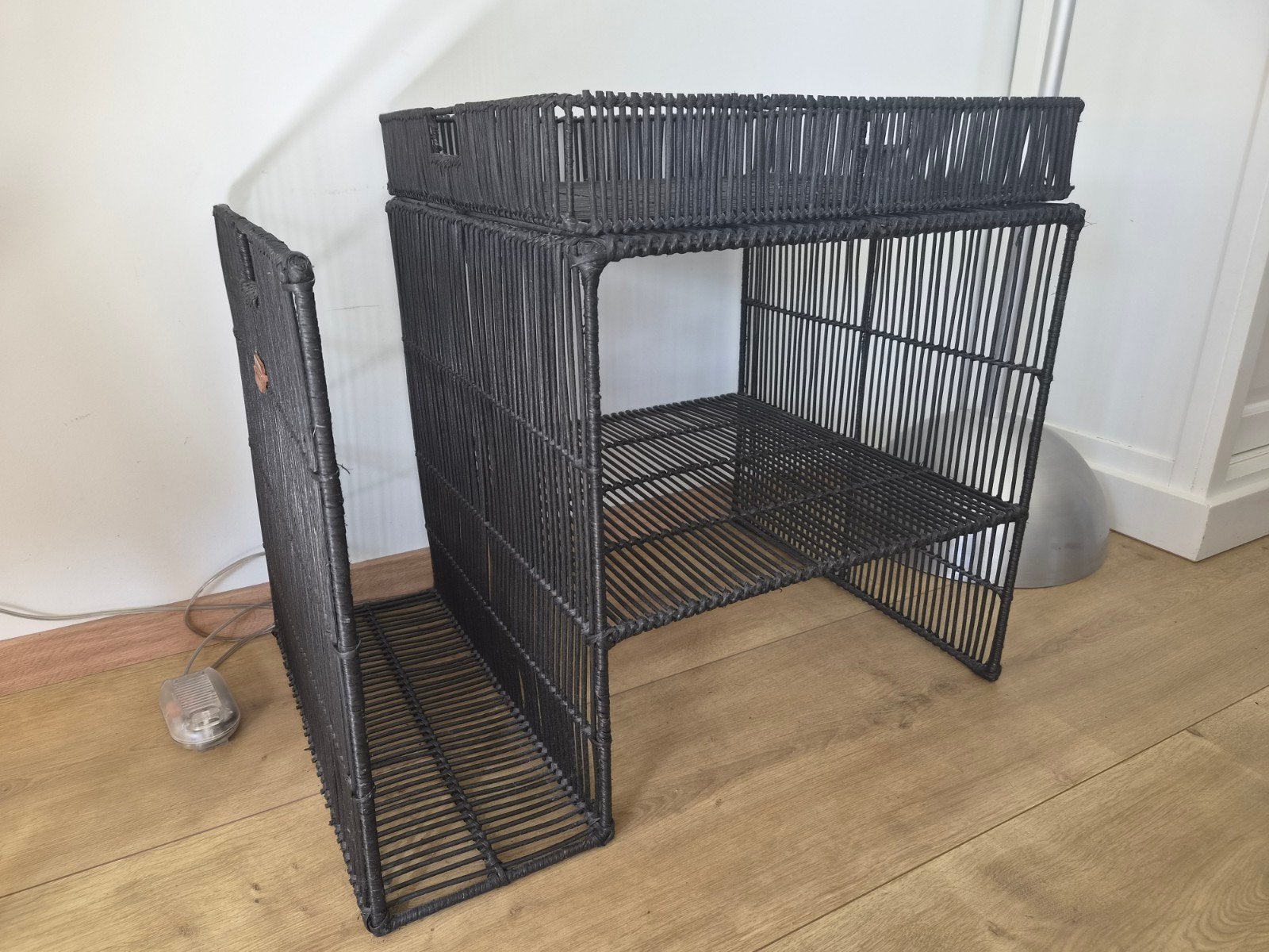 Riviera Maison Bijzettafel - Punta Cana Magazine Table, Overige materialen, Vierkant, 55 tot 75 cm, Zo goed als nieuw
