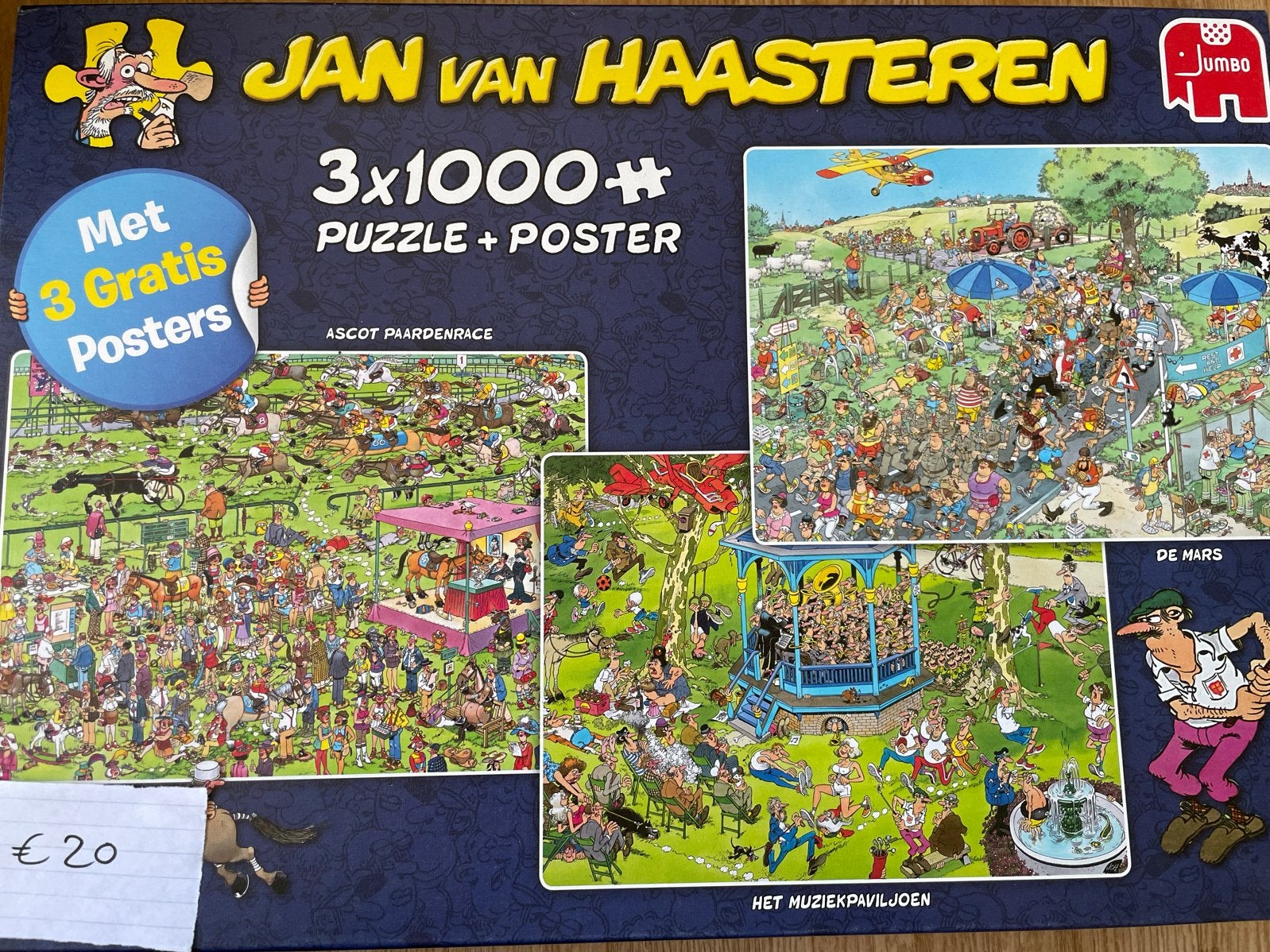 Foto 3 van Jan van Haasteren Puzzels - Diverse Thema's en Aantallen