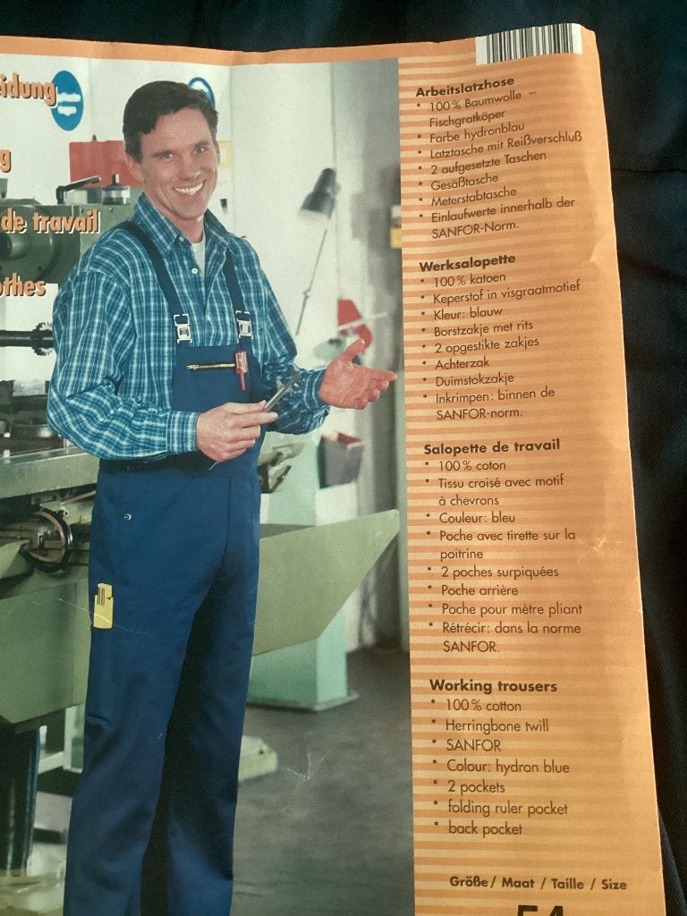 Werkkleding maat 52, Ophalen, Nieuw, Jas