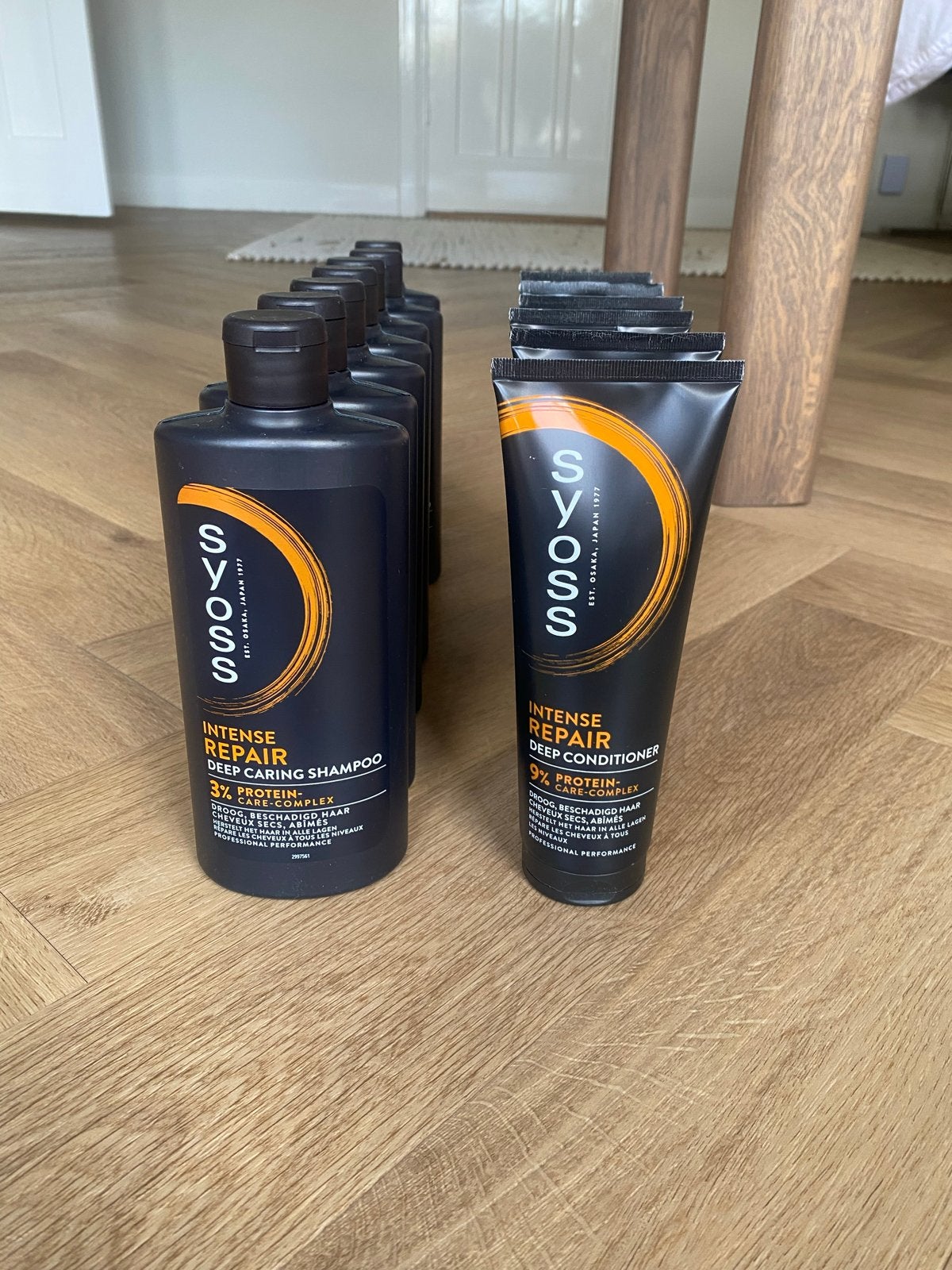 Syoss Intense Repair Shampoo & Conditioner Set (twv 97 euro), Ophalen of Verzenden, Nieuw, Shampoo of Conditioner