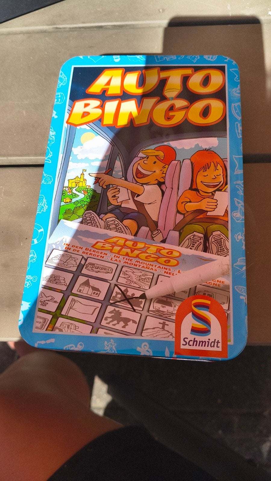 Auto Bingo Reisspel van Schmidt, Hobby en Vrije tijd, Ophalen, Gebruikt, Schmidt, Een of twee spelers