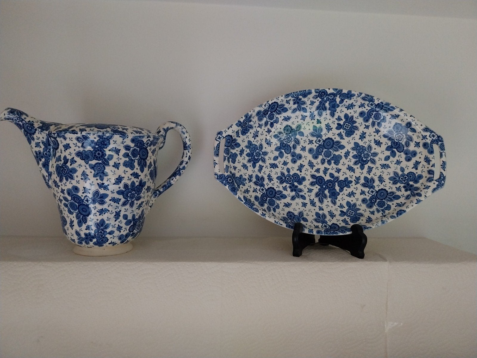 Beatrix servies blauw 1938, Antiek en Kunst, Verzenden