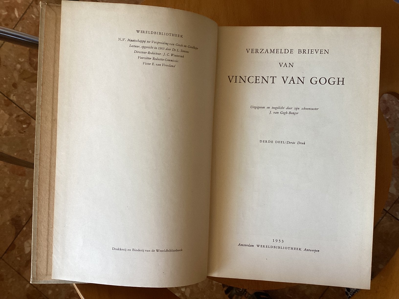 Vincent van Gogh verzamelde brieven, Boeken, Ophalen of Verzenden, Zo goed als nieuw, Kunst en Cultuur