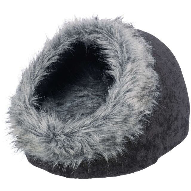 Hondenmand iglo cave Yelina zwart van € 34,99 voor € 27,95, Dieren en Toebehoren, ., Ophalen of Verzenden, Pluche, .