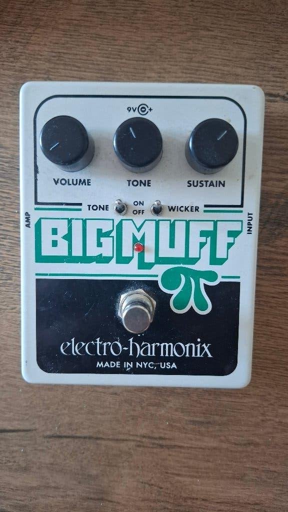 Electro-Harmonix Big Muff Pi met Tone Wicker, Ophalen of Verzenden, Gebruikt, Distortion, Overdrive of Fuzz