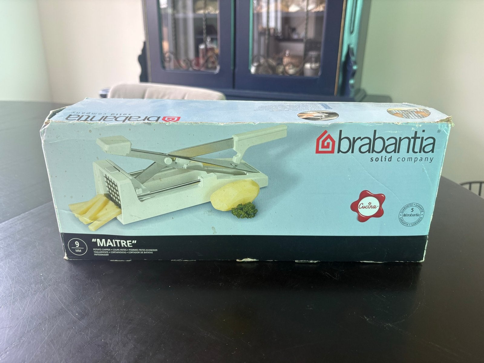 Brabantia Friet- en Groentesnijder "Maitre" - Zo goed als ni, Ophalen, Overige typen, Zo goed als nieuw, Metaal