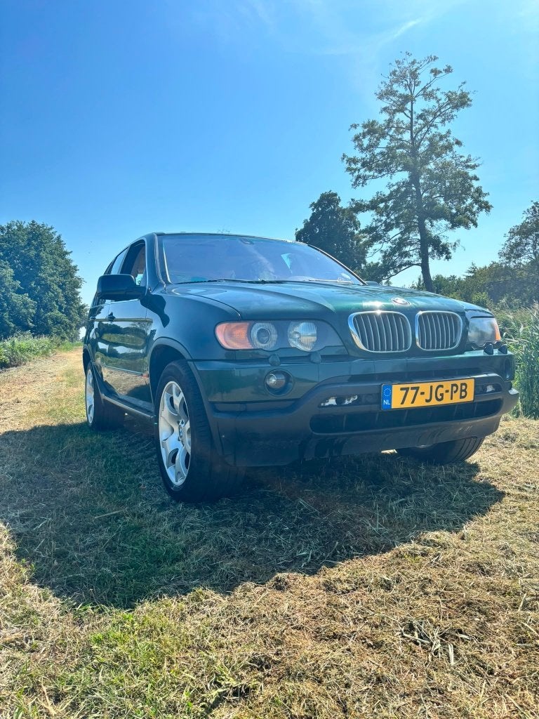 BMW X5 4.4 V8 I AUT 2000 Groen, Auto's, 138 €/maand, Bedrijf, Vierwielaandrijving, SUV of Terreinwagen
