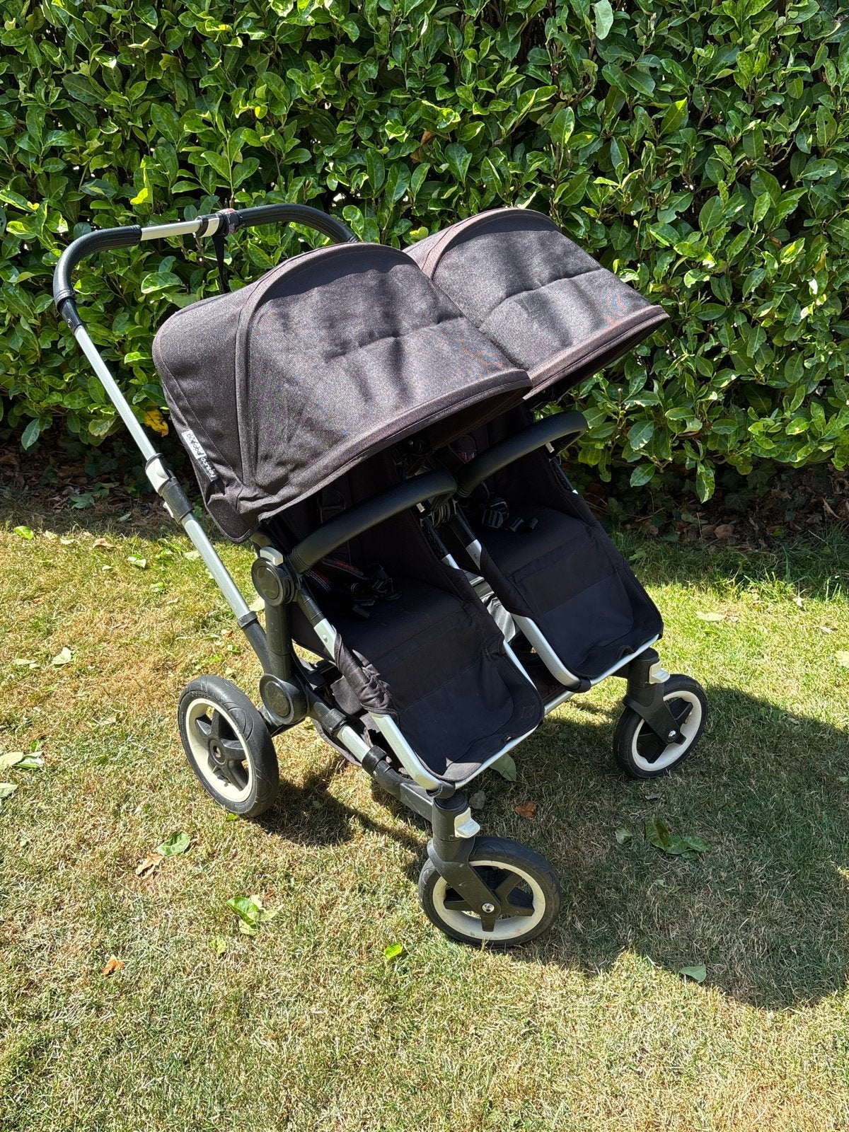 Bugaboo Donkey 2 Duo kinderwagen - Zwart, Kinderen en Baby's, Gebruikt, Ophalen, Kinderwagen, Duowagen