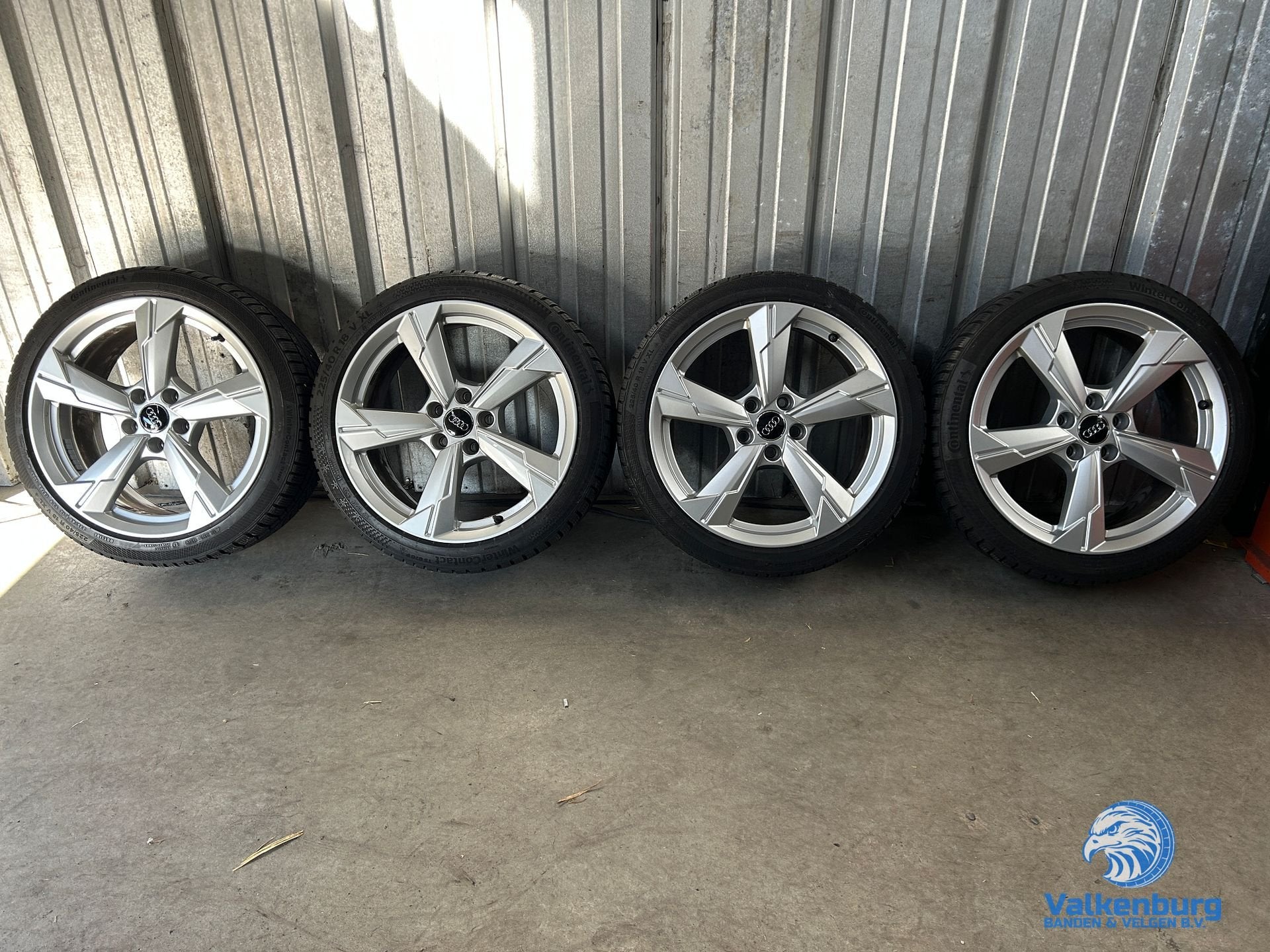 8mm! Originele Audi A3 18 inch Rotor velgen 5x112 winterband, 18 inch, Gebruikt, -, -