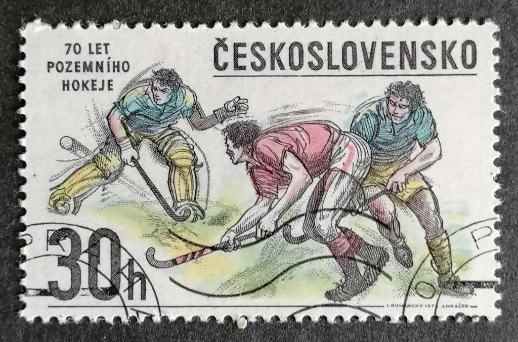 TSJECHOSLOWAKIJE - mi. 2434 Hockey 1978, Verzenden, Overige landen, Gestempeld