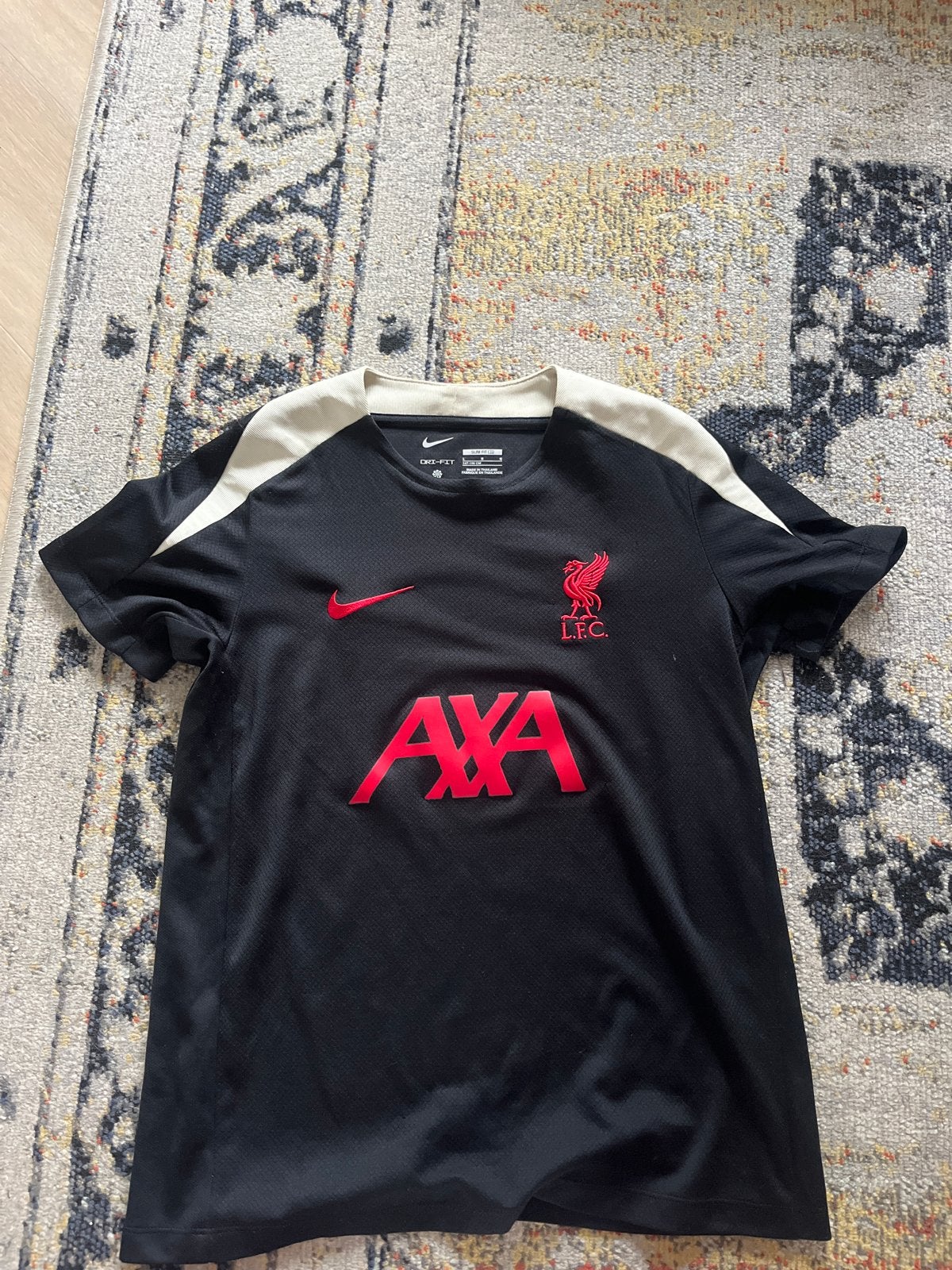 Liverpool FC Nike Thuisshirt Zwart Maat 147-158, Ophalen, Zwart, Zo goed als nieuw, Korte mouw