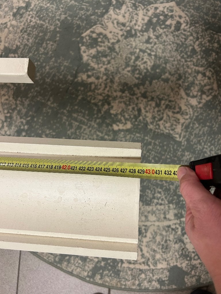 Meranti gootlijst 80mu gegrond go1 28x145, Doe-het-zelf en Verbouw, Nieuw, Ophalen of Verzenden, 200 tot 250 cm, 50 mm of meer