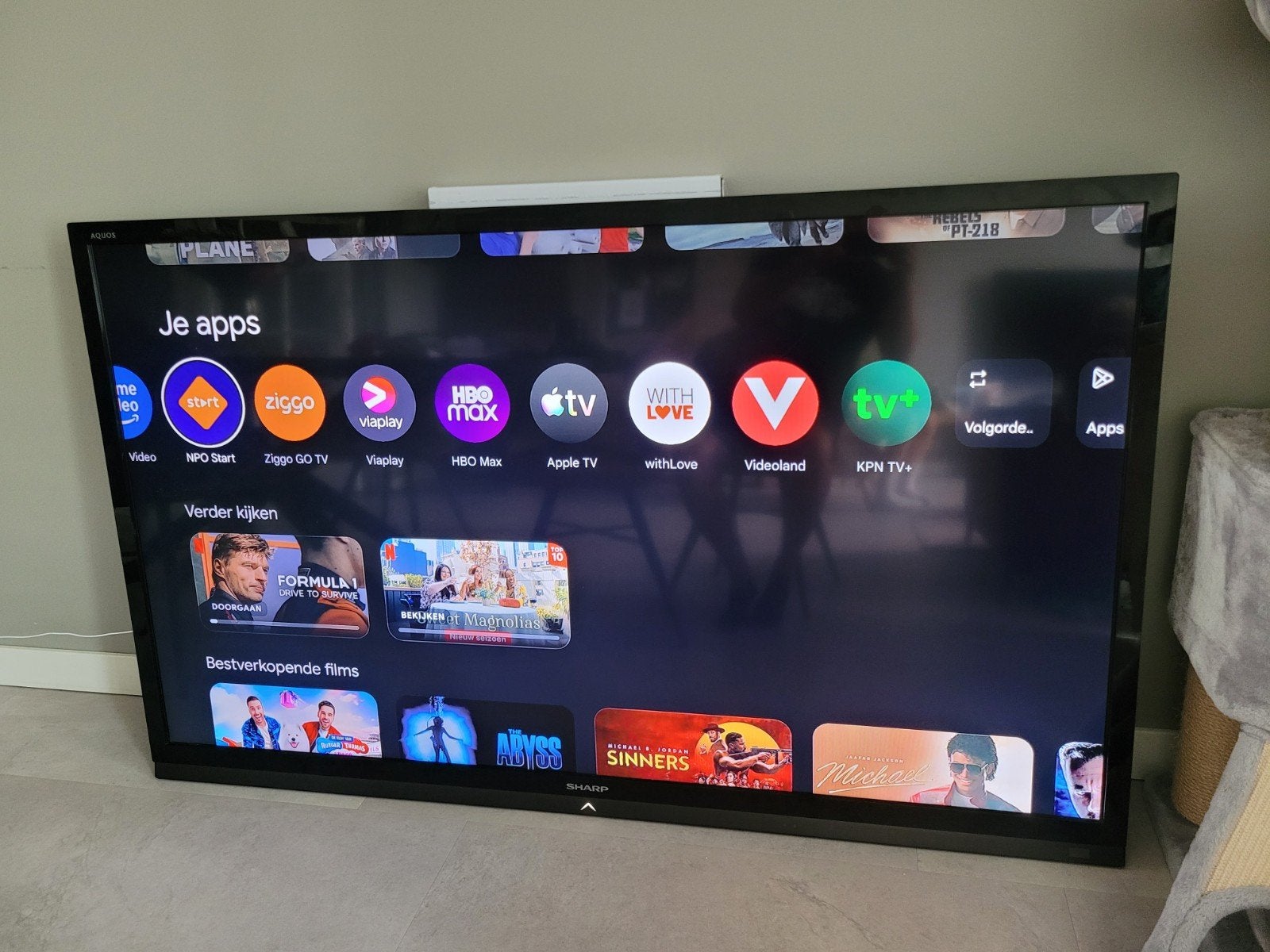Sharp Aquos 70 inch TV - LC-70LE740E - Zonder voetsteun, Ophalen