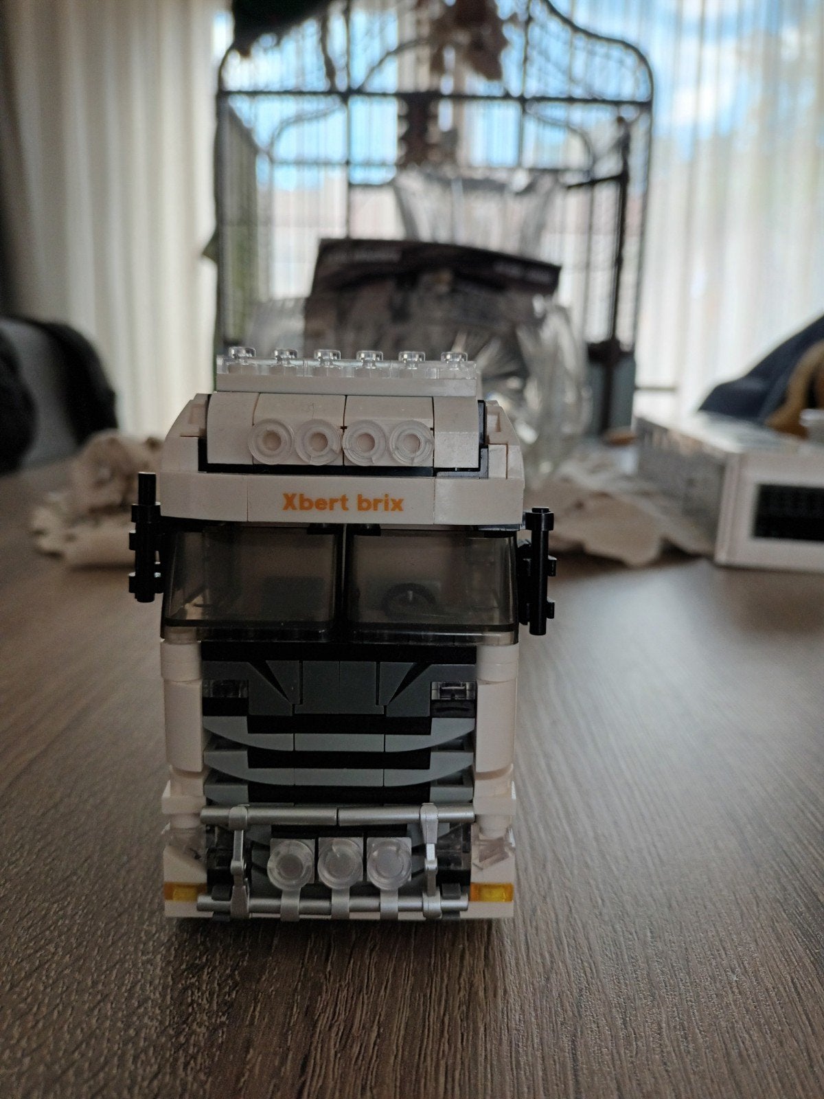 truck met trailer MOC, Ophalen of Verzenden, Zo goed als nieuw
