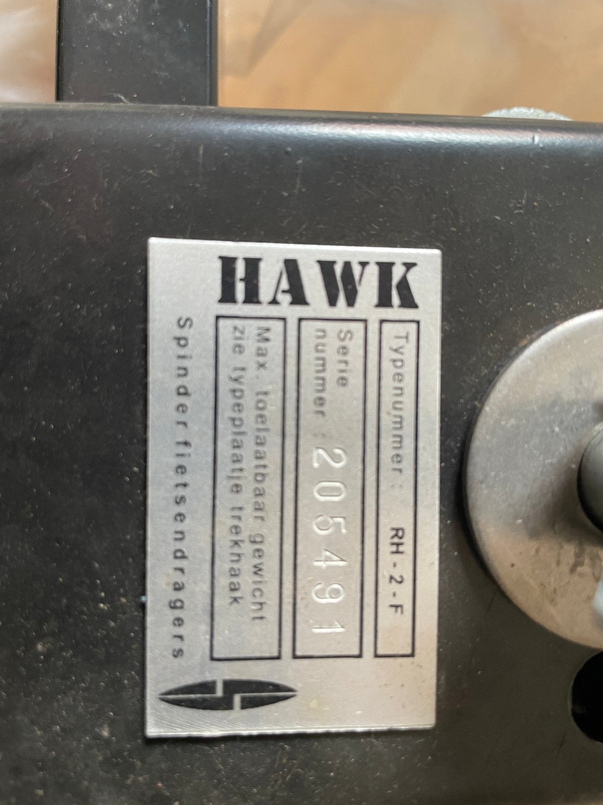 Hawk fietsendrager zo goed als nieuw, Ophalen, 2 fietsen, Zo goed als nieuw, Trekhaakdrager