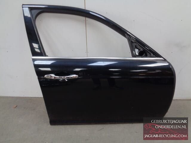 Deur rechts voor Jaguar XJ X350 zwart, Auto-onderdelen, Carrosserie en Plaatwerk, Gebruikt, -, Deur, -