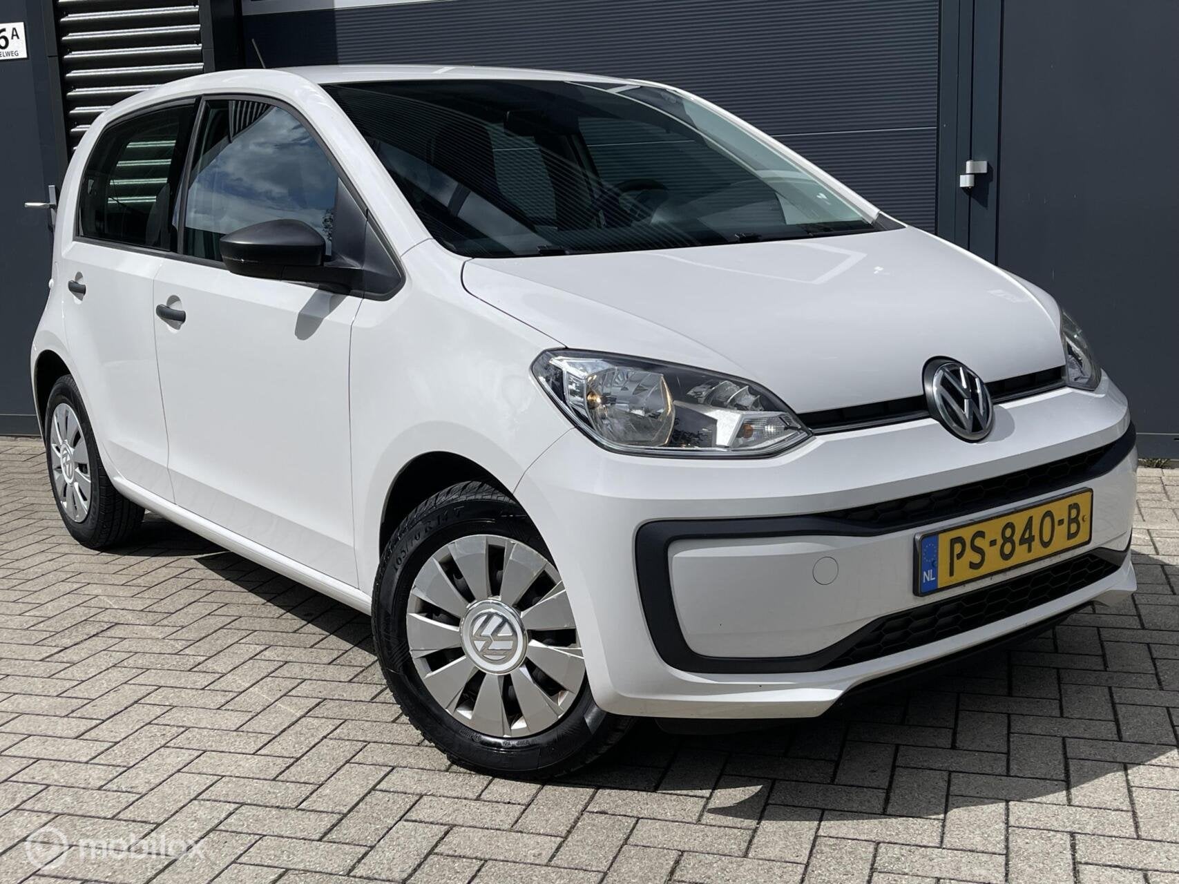 Volkswagen Up! 1.0 |Airco | 75.000km NAP! 2e Eig!, Auto's, Volkswagen, Voorwielaandrijving, Start-stop-systeem, Gebruikt, Wit