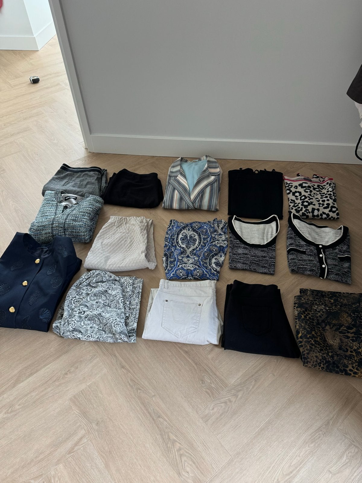 Kledingpakket Dames XXL/XXXL 16 stuks, Ophalen of Verzenden, Gedragen, Blauw, Trui of Vest