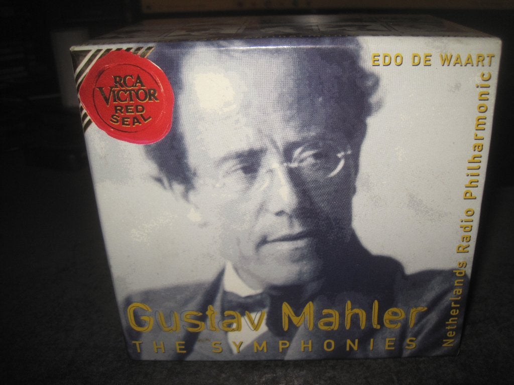 Mahler the Symphonies Ned Radio PhO Edo de Waart 14CD RCA, Ophalen of Verzenden, Classicisme, Zo goed als nieuw, Kamermuziek