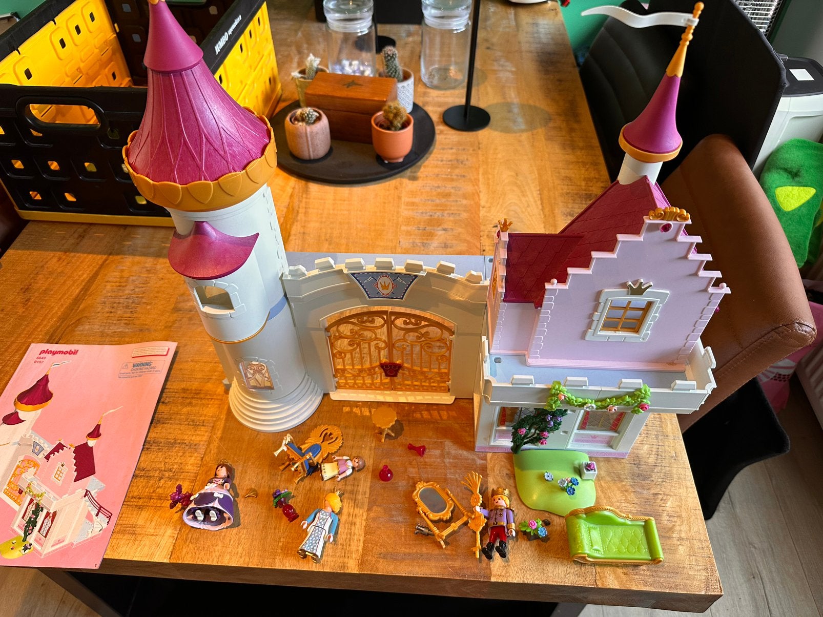 Playmobil kasteel 6849/9157, Kinderen en Baby's, Complete set, Ophalen of Verzenden, Zo goed als nieuw, Kasteel/Fort