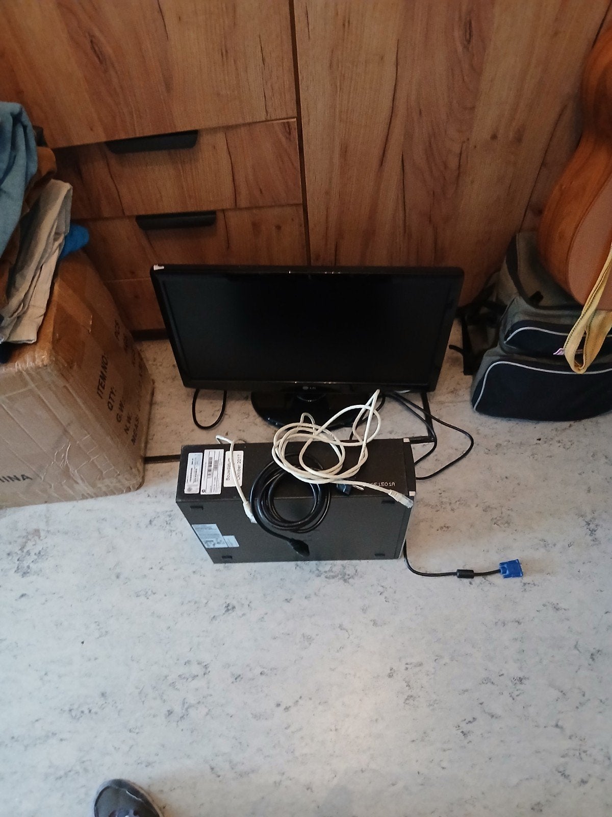 HP Compaq 6200 Pro SFF PC met monitor, Ophalen of Verzenden, HP, VGA, 60 Hz of minder