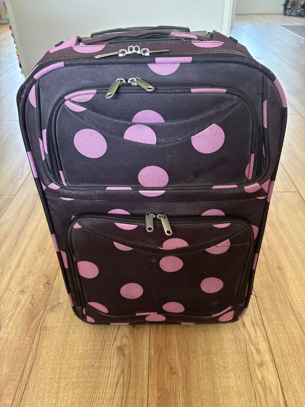 Handbagage koffer, Ophalen, Gebruikt, 50 tot 60 cm, Zacht kunststof