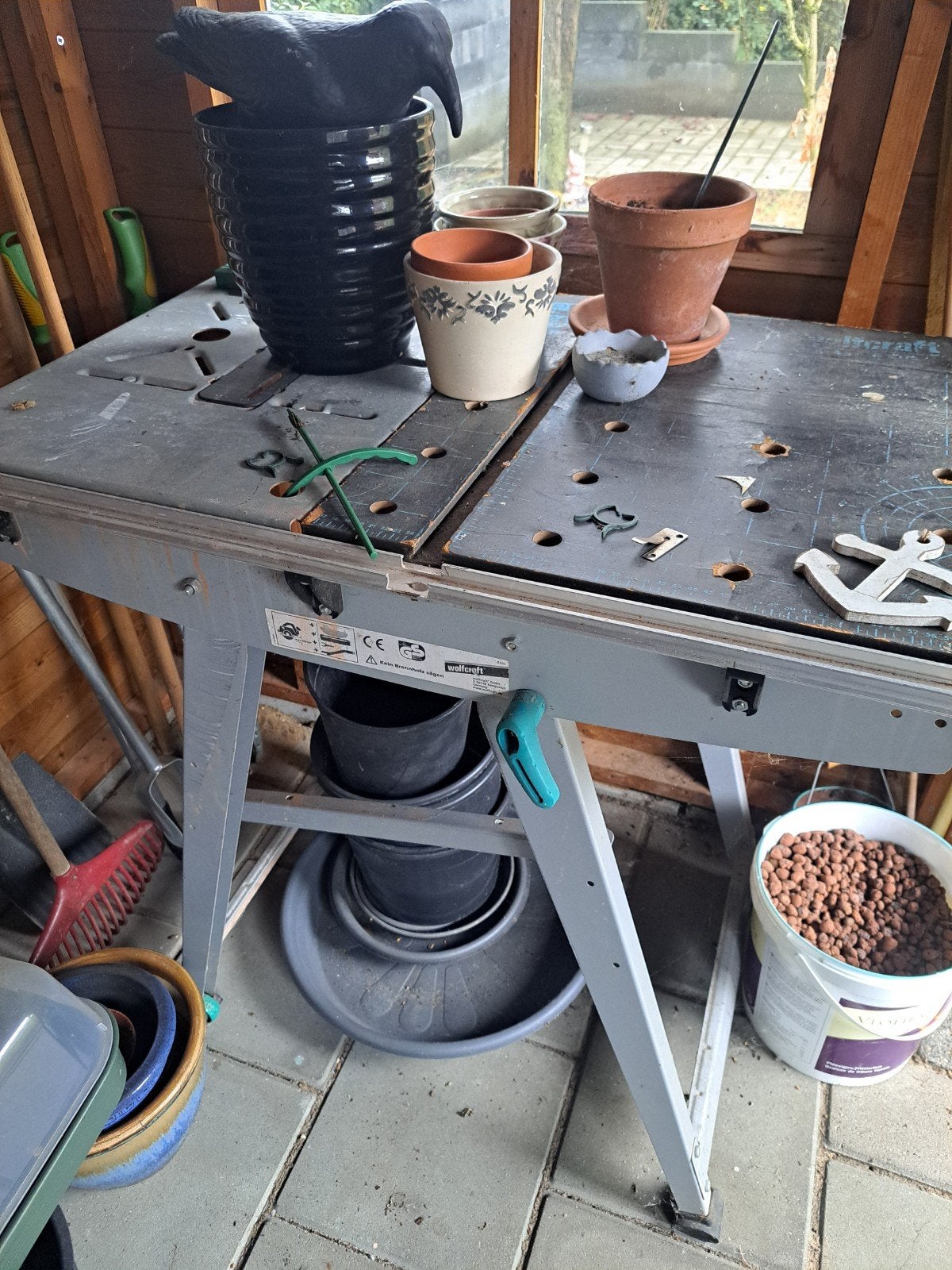 werkbank, 0.85h, 0.99l, 0.58b, Ophalen, Gebruikt, Overige typen