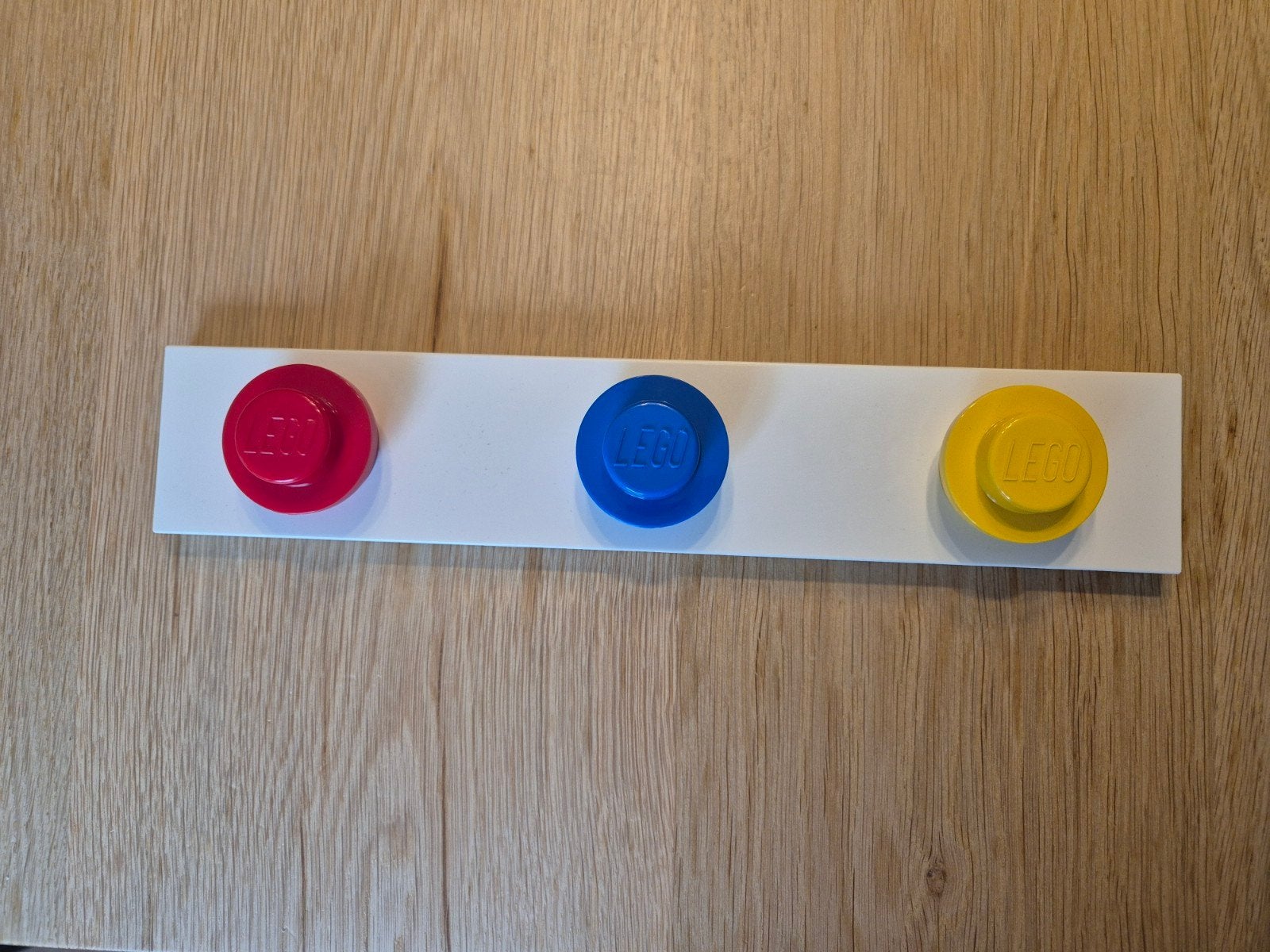 Lego kapstok - Rood, Blauw, Geel, Ophalen of Verzenden, Gebruikt, Accessoire, Lego