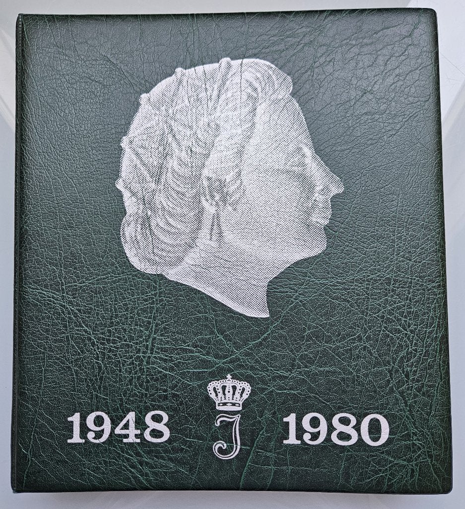 Muntenalbum Juliana 1948-1980 COMPLEET, Postzegels en Munten, Munten | Nederland, Koningin Juliana, Setje, Zilver, Overige waardes