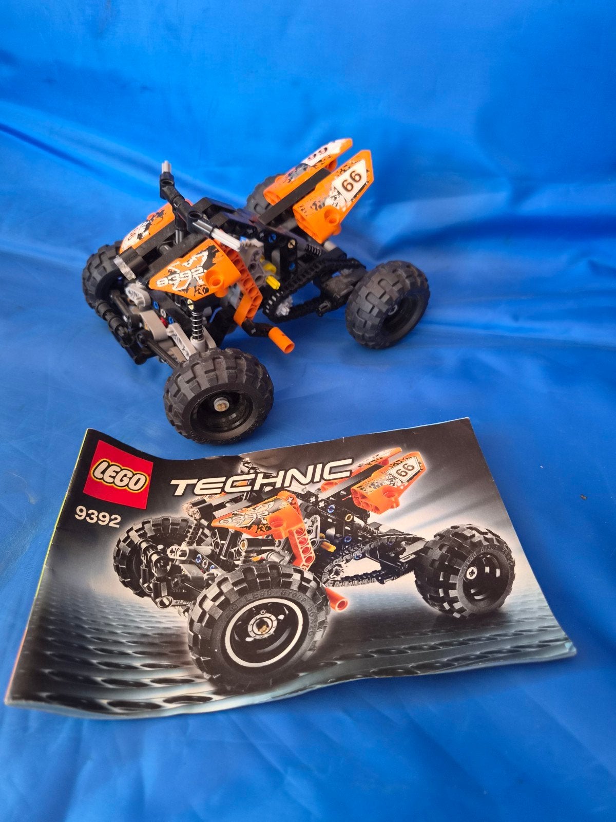 Lego Technic 9392 Quad Bike - Compleet met instructies, Lego, Inclusief instructies, Ophalen of Verzenden, Zo goed als nieuw