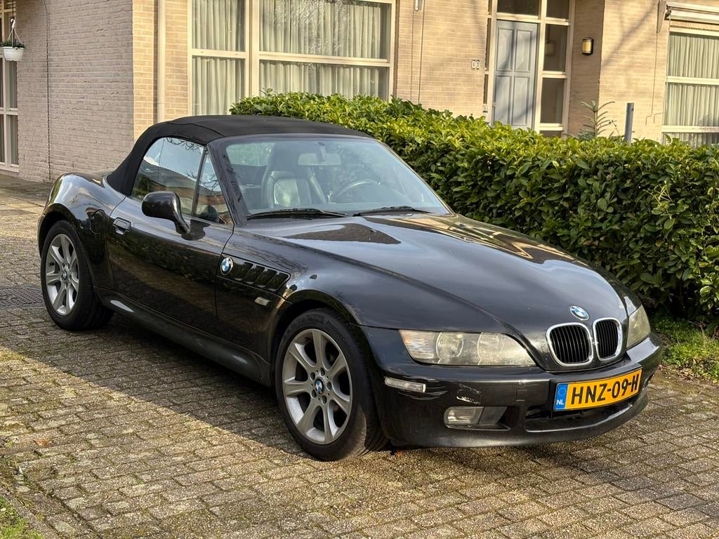 BMW Z3 Roadster Cabrio 2002 Youngtimer, Auto's, BMW, Particulier, Benzine, Cabriolet, Geïmporteerd, Zwart, Ophalen