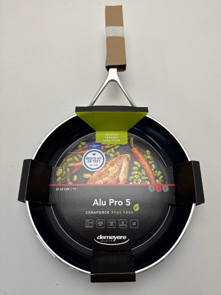 Demeyere Alu Pro 5 Ceraforce koekenpan 28cm - niet rond, Info@mystore.nl, Koekenpan, Demeyere, Bruggestraat 18