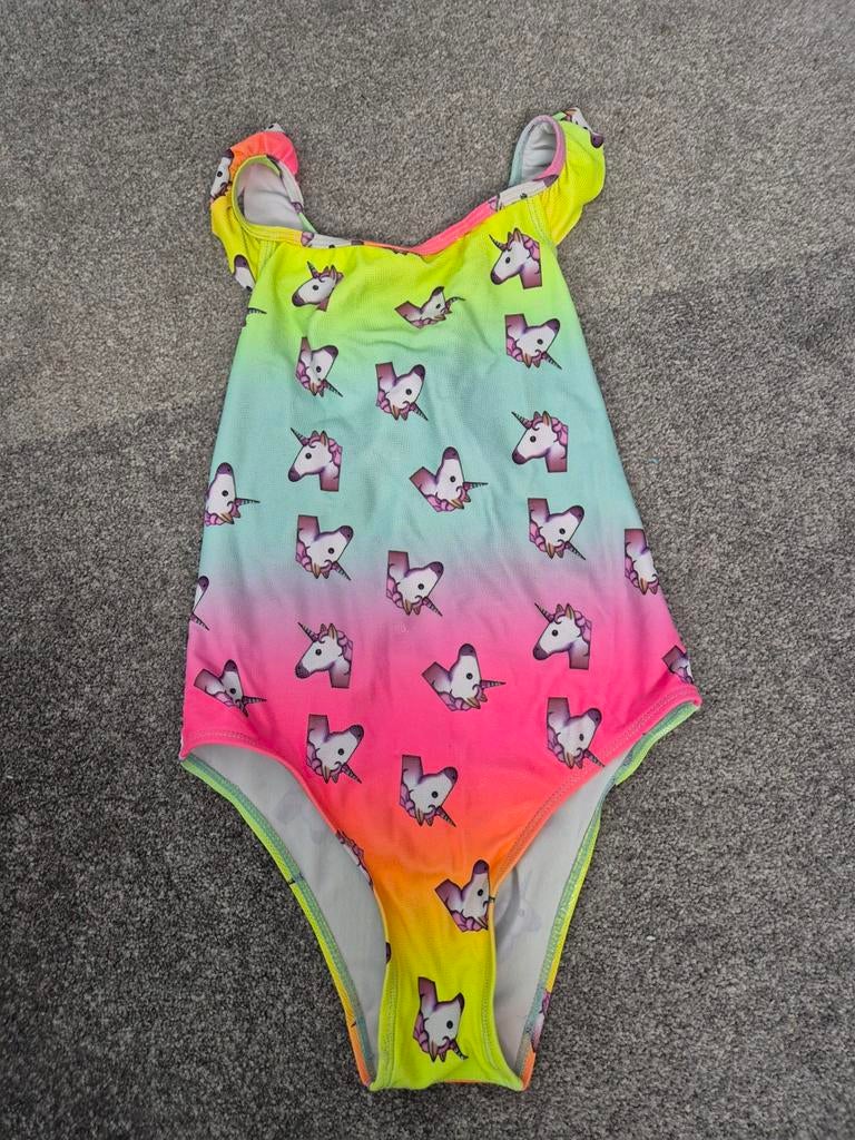 Unicorn badpak, Meisje, Badpak, Zo goed als nieuw, Ophalen of Verzenden