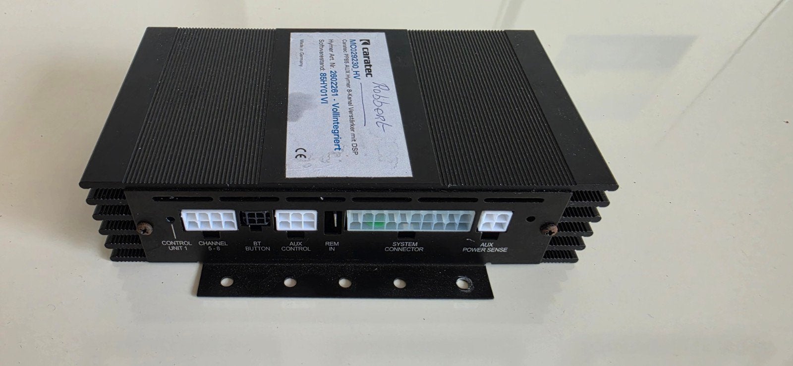 Caratec PP86 AUX Hymer 8-Kanal DSP Versterker (B680), Audio, Tv en Foto, Versterkers en Receivers, Ophalen of Verzenden, 120 watt of meer
