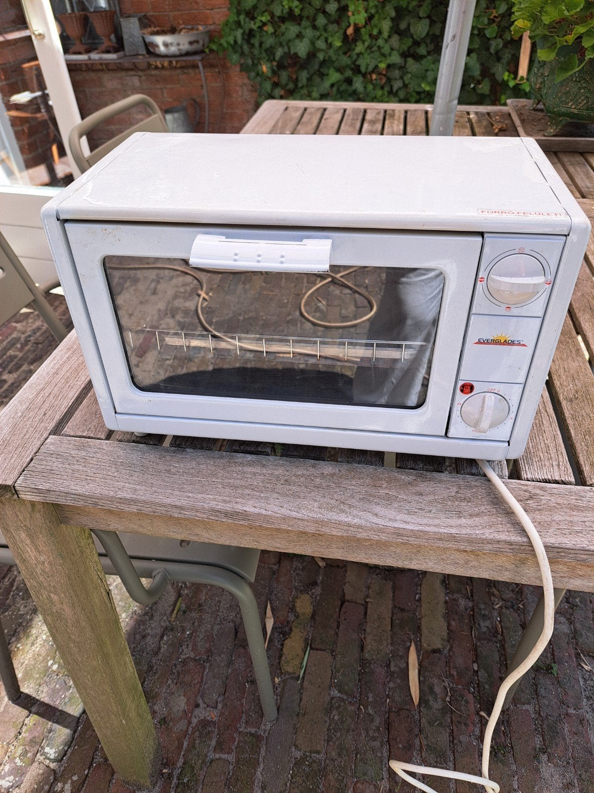 Everglades Mini-oven - Compacte en functionele oven, Minder dan 45 cm, Minder dan 45 cm, Ophalen of Verzenden, Vrijstaand