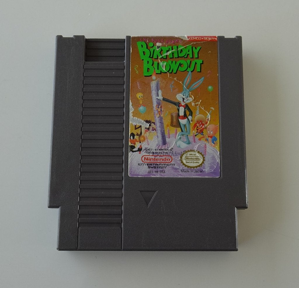 Bugs Bunny Birthday Blowout (USA) voor Nintendo NES, 1 speler, Zo goed als nieuw, Vanaf 3 jaar, Ophalen