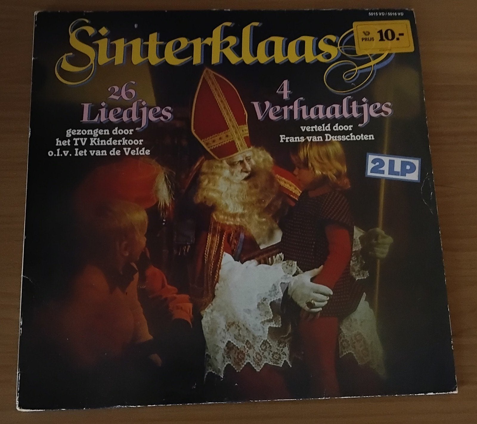 Sinterklaas 2LP - 26 Liedjes & 4 Verhaaltjes, Cd's en Dvd's, Vinyl | Kinderen en Jeugd, Ophalen of Verzenden, Gebruikt